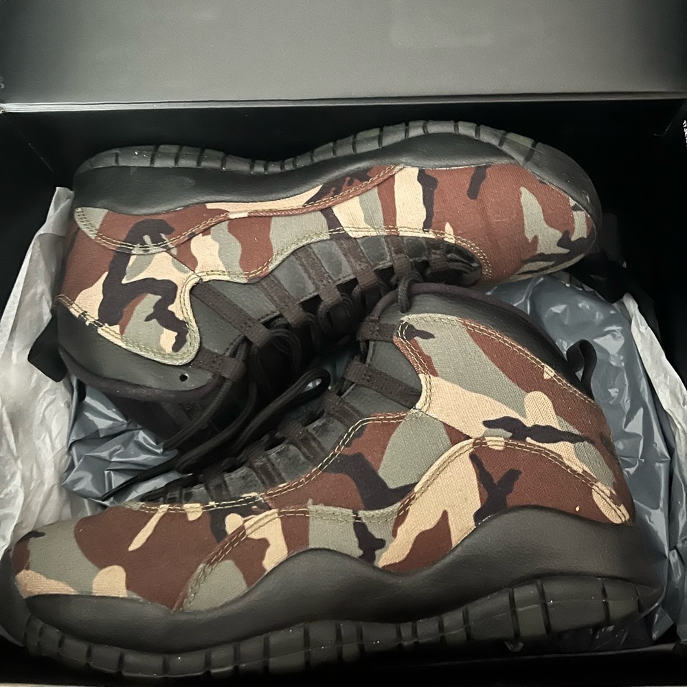 Air Jordan 10 Army Green